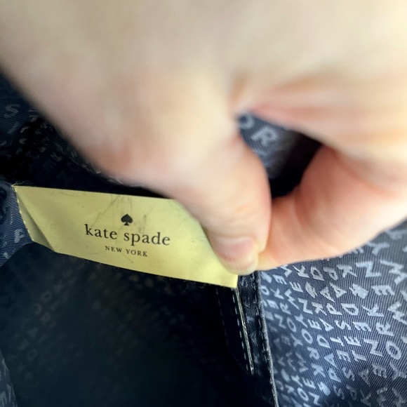 Kate Spade Grove Street Mini Carli Handbag Shoulder Bag 2Way Leather Blue /Ak12 - Picture 9 of 9
